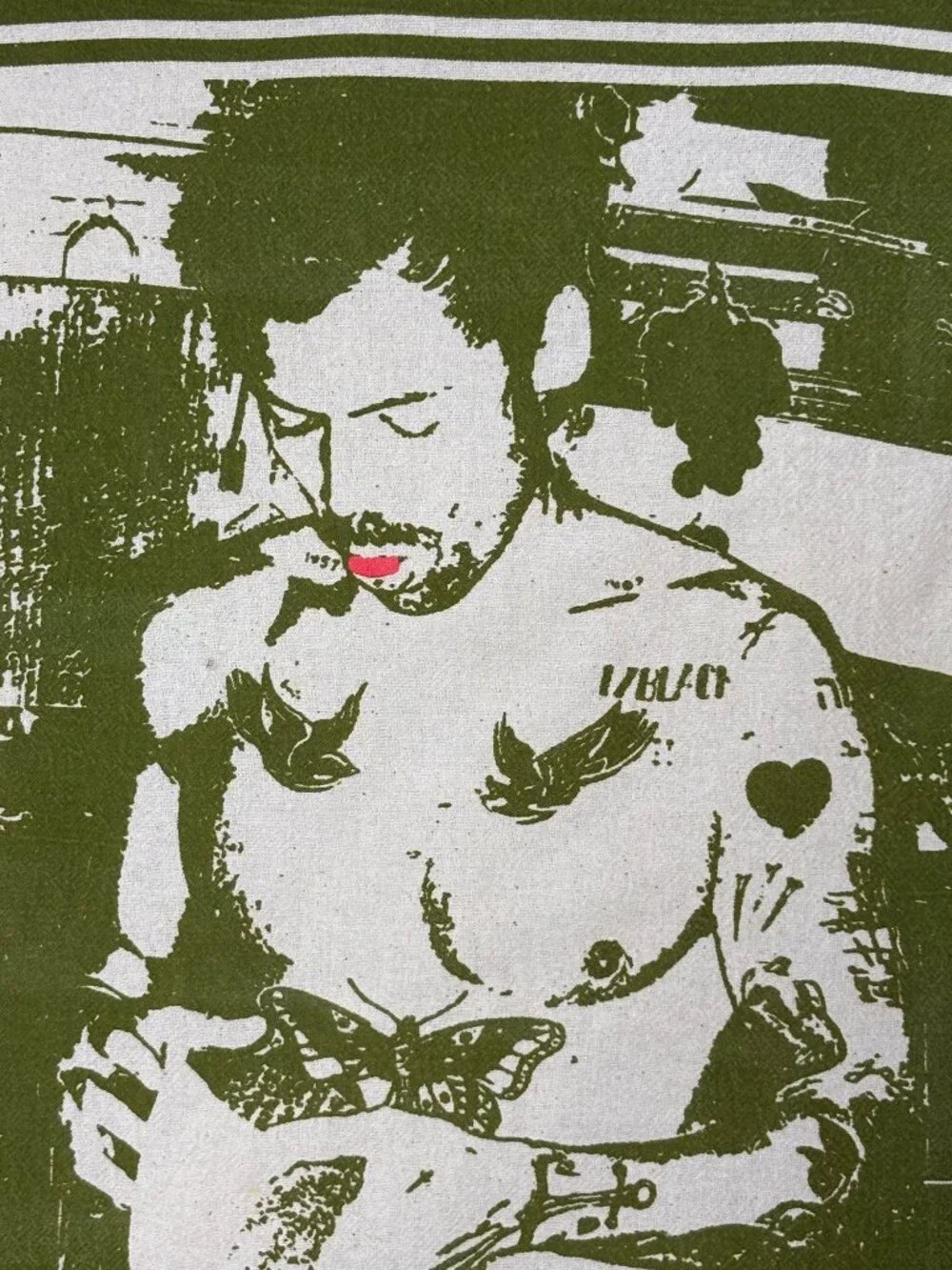 Harry Styles Tea Towel Kiss All The Time Disco Occasionally KATTDO KISSCO